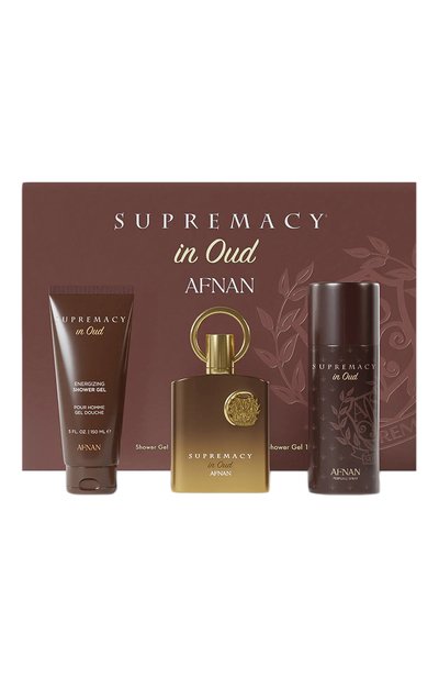 Мужские набор supremacy in oud (100+2x150ml) AFNAN, арт. 6290171074267