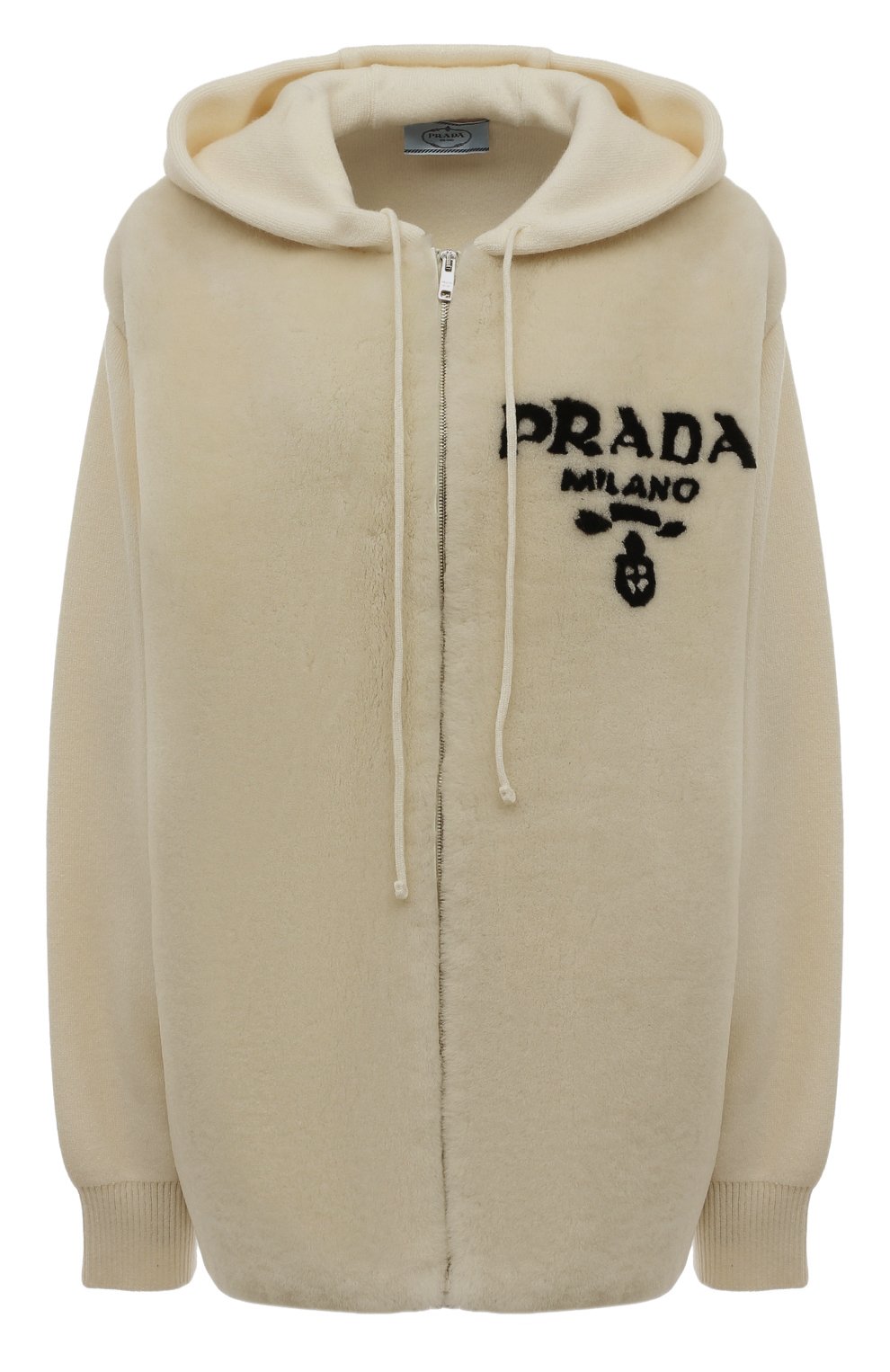 Кардиган с меховой отделкой PRADA, арт. P25I09-1Y1J-F0K74-212, фото 1