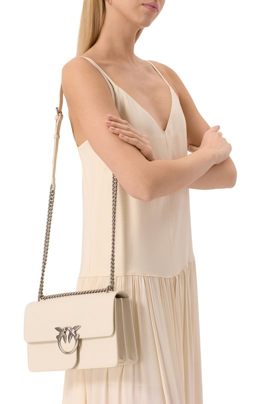 Сумка Classic Love One Pinko 100941/A0F1 Кремовый  100941/A0F1 Фото 2
