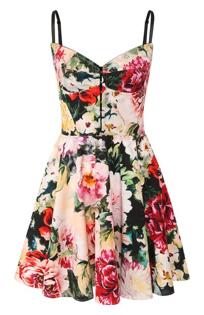 Женское хлопковое мини-платье DOLCE & GABBANA, арт. F6D3CT/HS5CY
