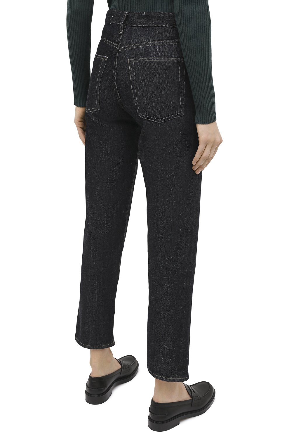 Джинсы JIL SANDER темно-синего цвета по цене 52700 руб., арт. JPPR663102-WR246200, фото 5 Джинсы JIL SANDER, арт. JPPR663102-WR246200, фото 5