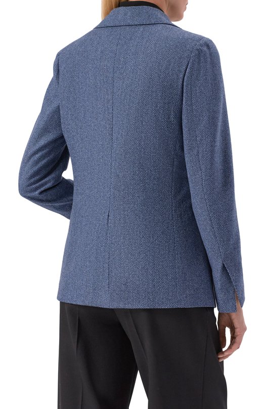 Шерстяной жакет MVST SDG200/S0730803 Синий  SDG200/S0730803 Фото 4