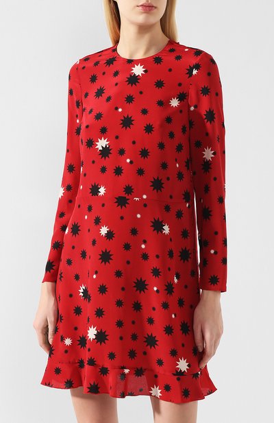 Шелковое платье REDVALENTINO, арт. RR3VAA95/XKP, фото 3