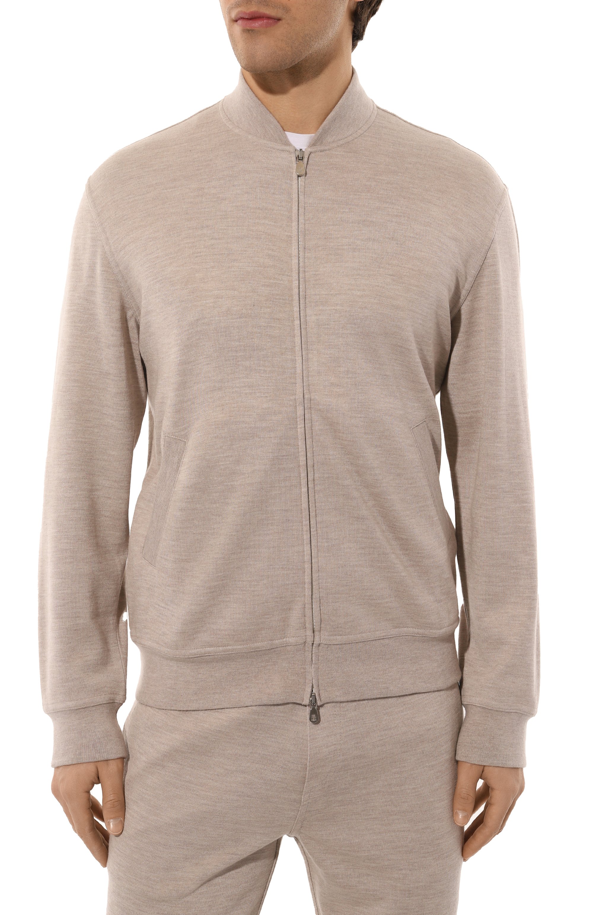 Т�олстовка из кашемира и шелка BRUNELLO CUCINELLI, арт. MM8359072G, фото 3