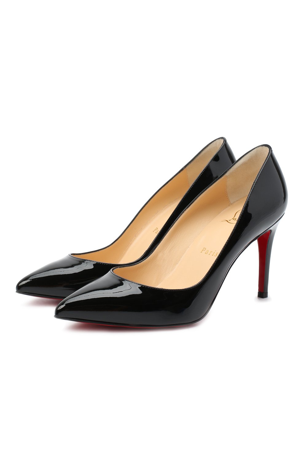 Кожаные туфли pigalle 85 CHRISTIAN LOUBOUTIN, арт. pigalle 85 patent calf, фото 1
