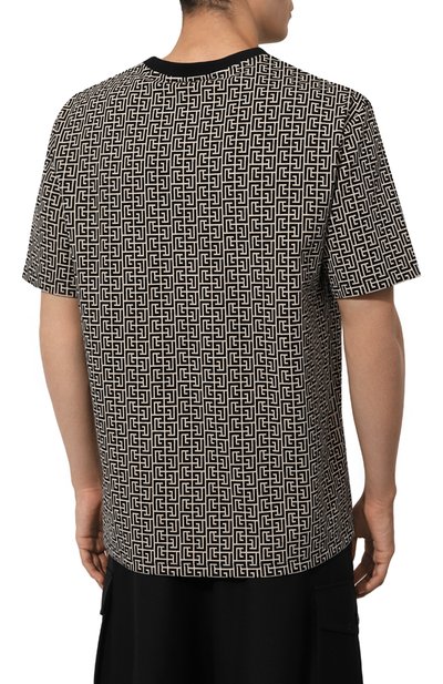 Хлопковая футболка BALMAIN, арт. DH1EG000/JC97, фото 4