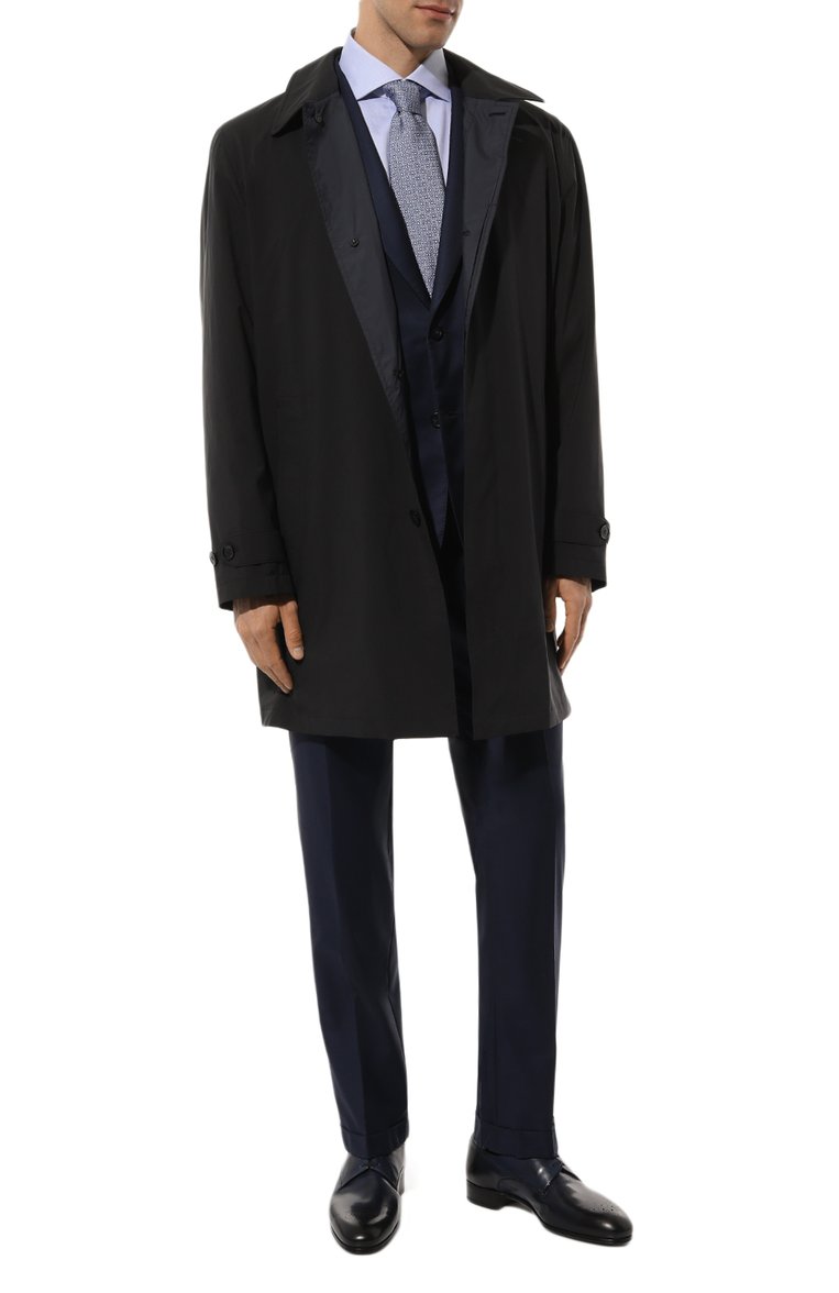 Хлопковая сорочка ZEGNA, арт. 701622A7/9MS0BA, фото 1