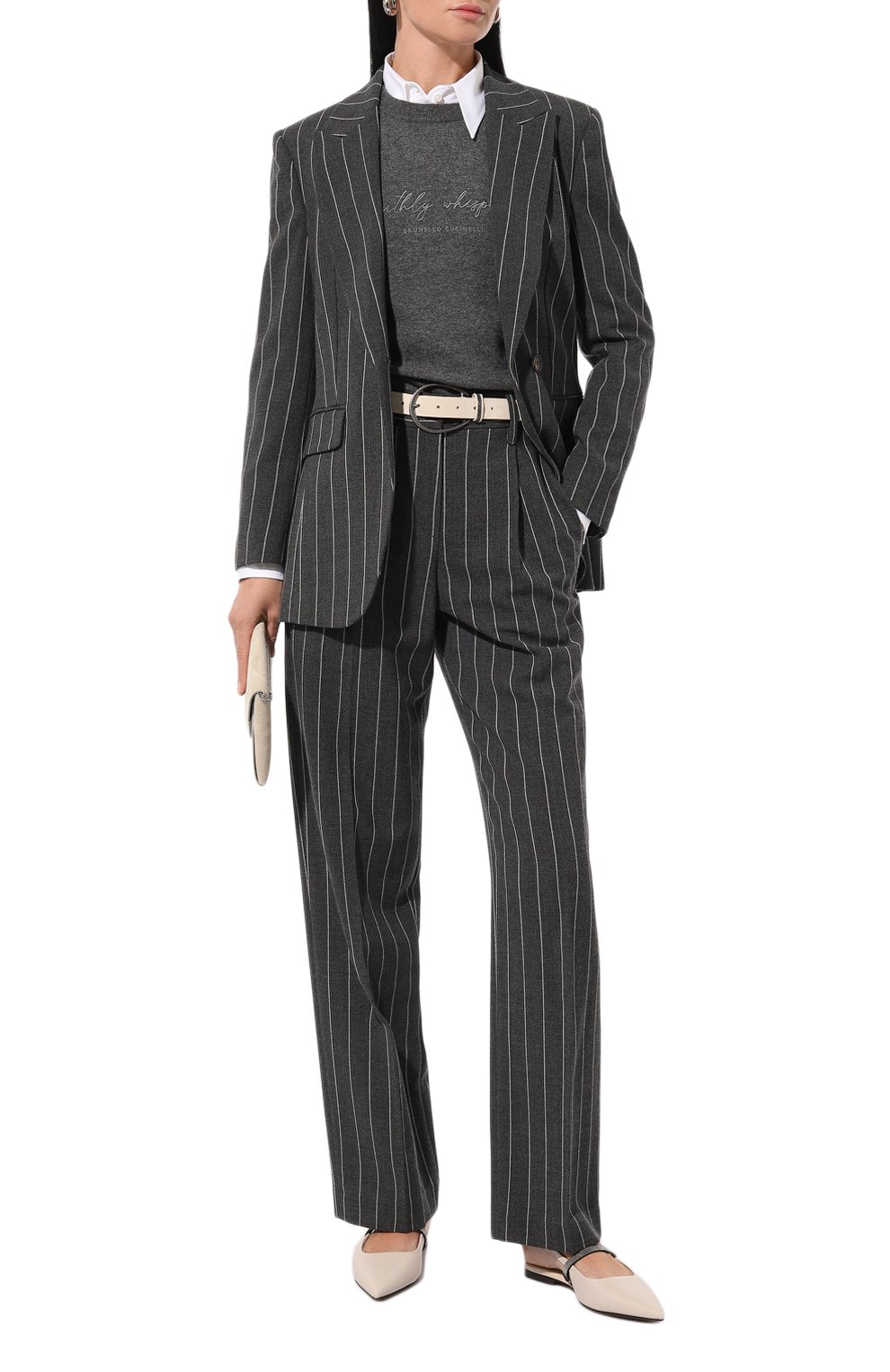 Жилет из шерсти и кашемира BRUNELLO CUCINELLI, арт. M16109410P, фото 2