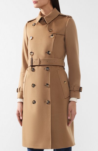 Кашемировое пальто BURBERRY бежевого цвета по цене 325500 руб., арт. 8004098, фото 3 Кашемировое пальто BURBERRY, арт. 8004098, фото 3