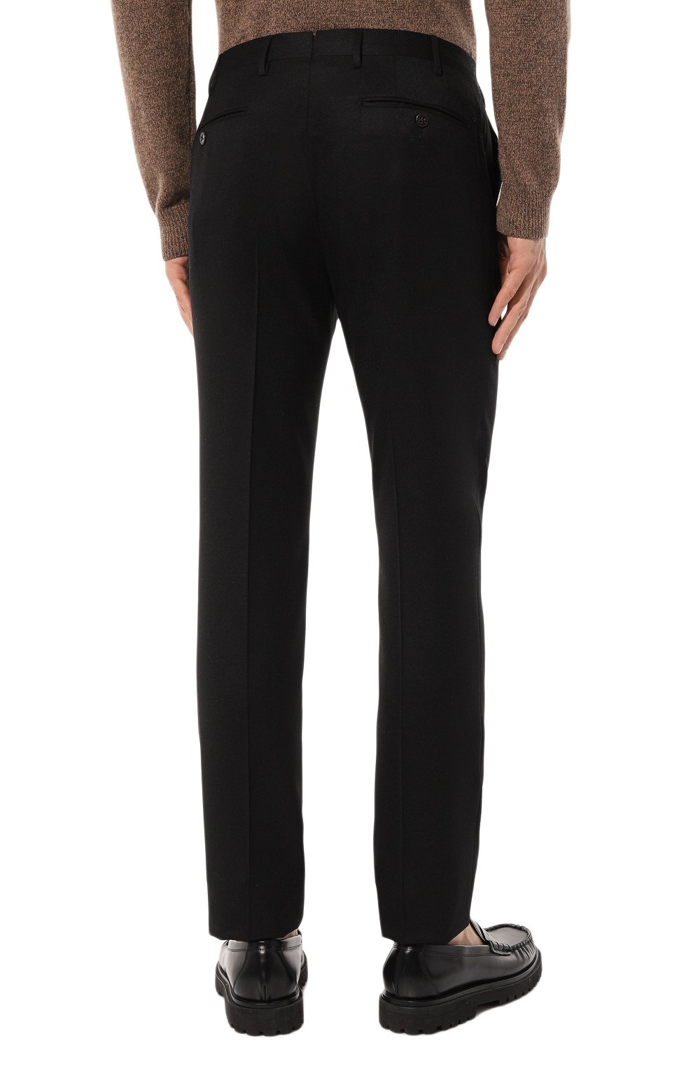 Шерстяные брюки CORNELIANI, арт. 925B01-3818111, фото 4