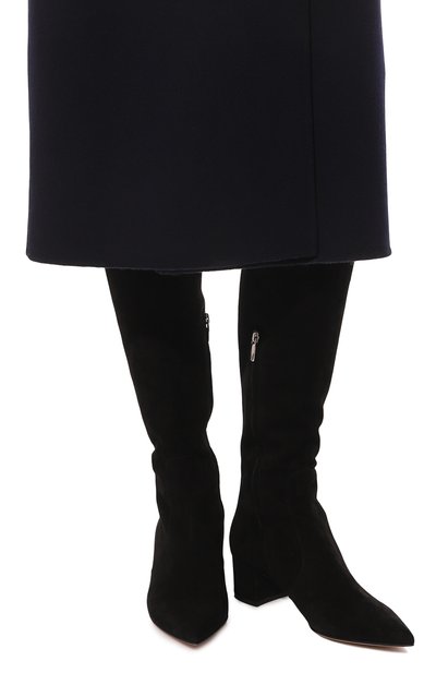 Замшевые сапоги GIANVITO ROSSI, арт. G80652.45RIC.C45NER0, фото 3