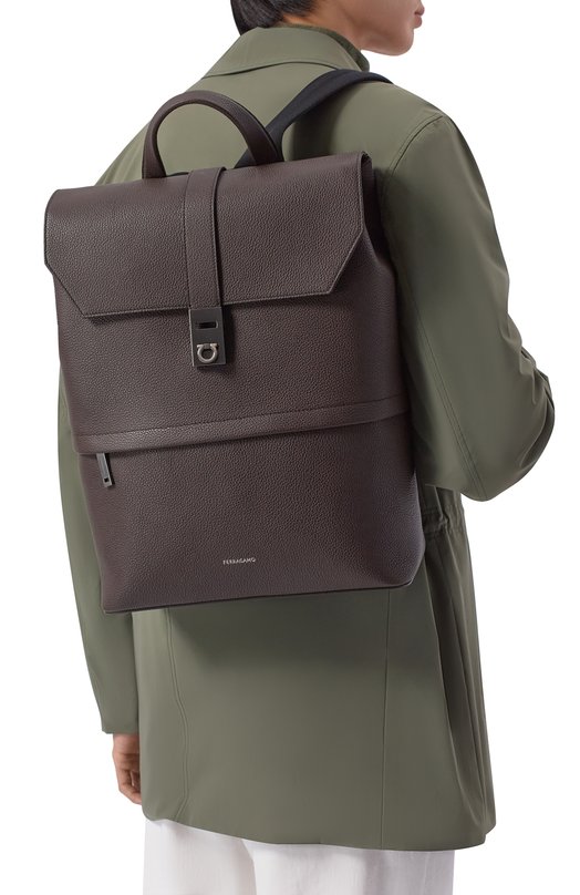 Рюкзак Twins Ferragamo 241620/784 Коричневый  241620/784 Фото 2