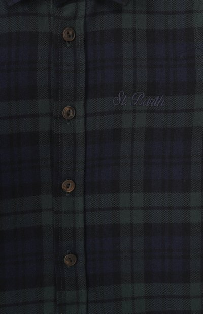 Хлопковая рубашка MC2 SAINT BARTH, арт. SEEF008-02059I/SEEFELD JR FLANNEL, фото 3