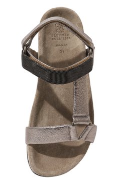 Кожаные сандалии BRUNELLO CUCINELLI, арт. BZFAY1G228, фото 4