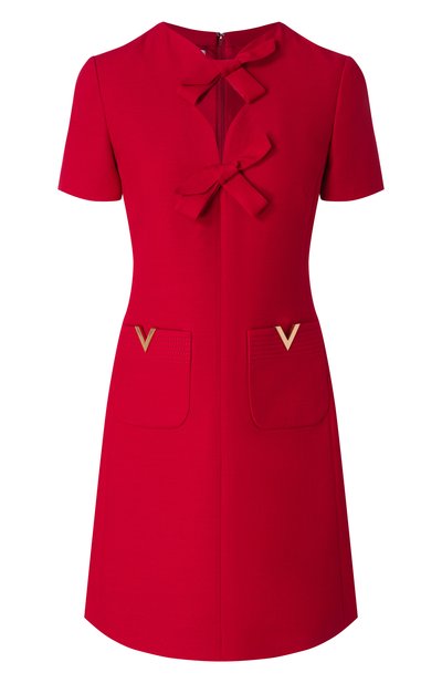 Женское платье из шерсти и шелка VALENTINO, арт. 6B3VAEV11CF