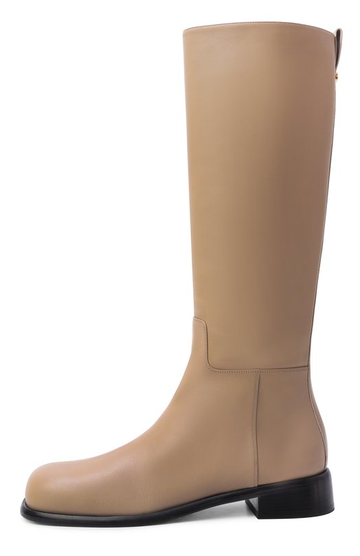 Кожаные сапоги Avenue 25 Sergio Rossi B15630/MMVN13 Бежевый  B15630/MMVN13 Фото 4