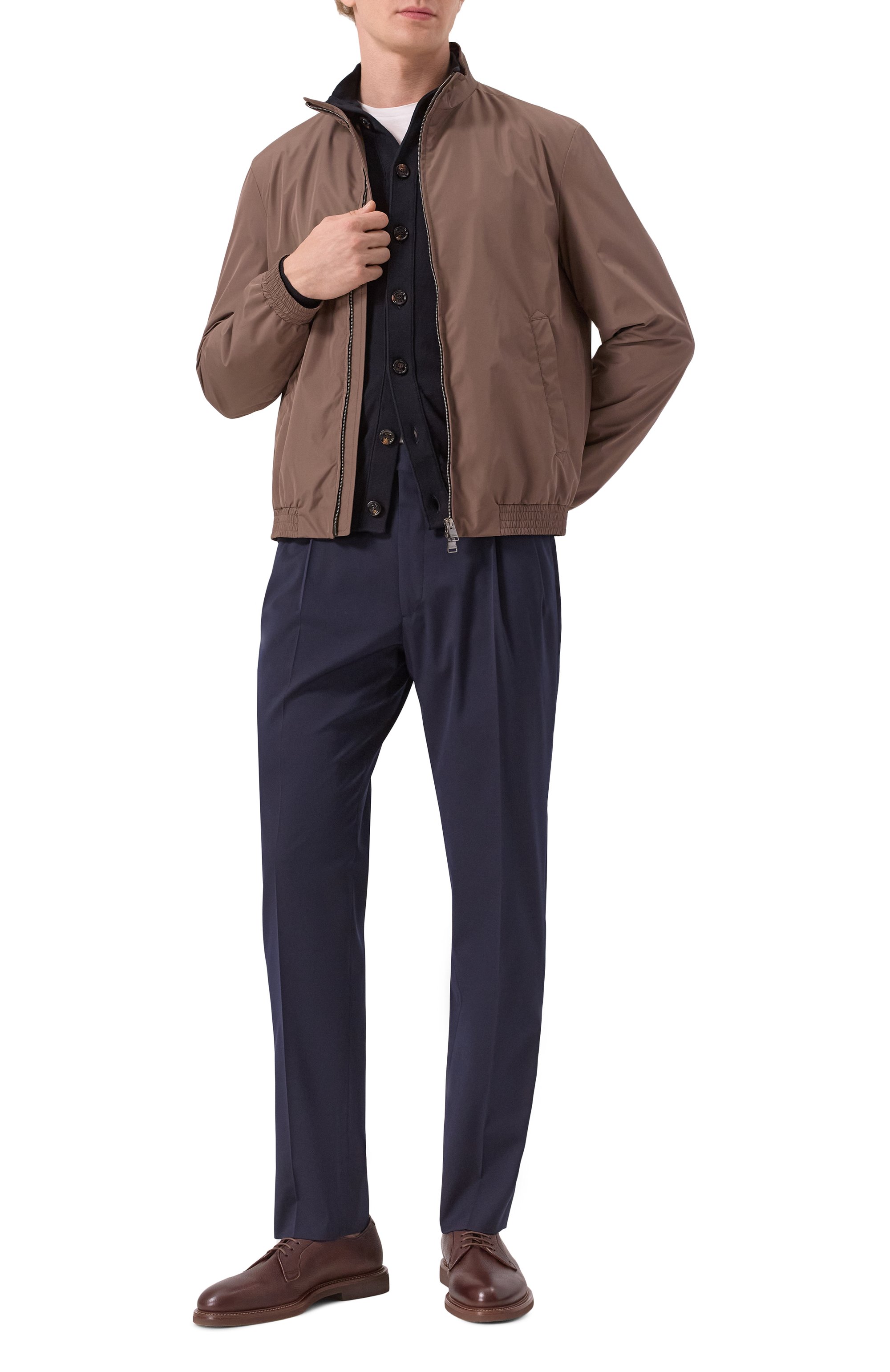 Кожаные дерби BRUNELLO CUCINELLI, арт. MZUCSLE722, фото 2