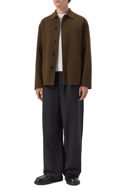 Куртка-рубашка из шерсти и кашемира JIL SANDER, арт. J22SW0139/J40342, фото 2
