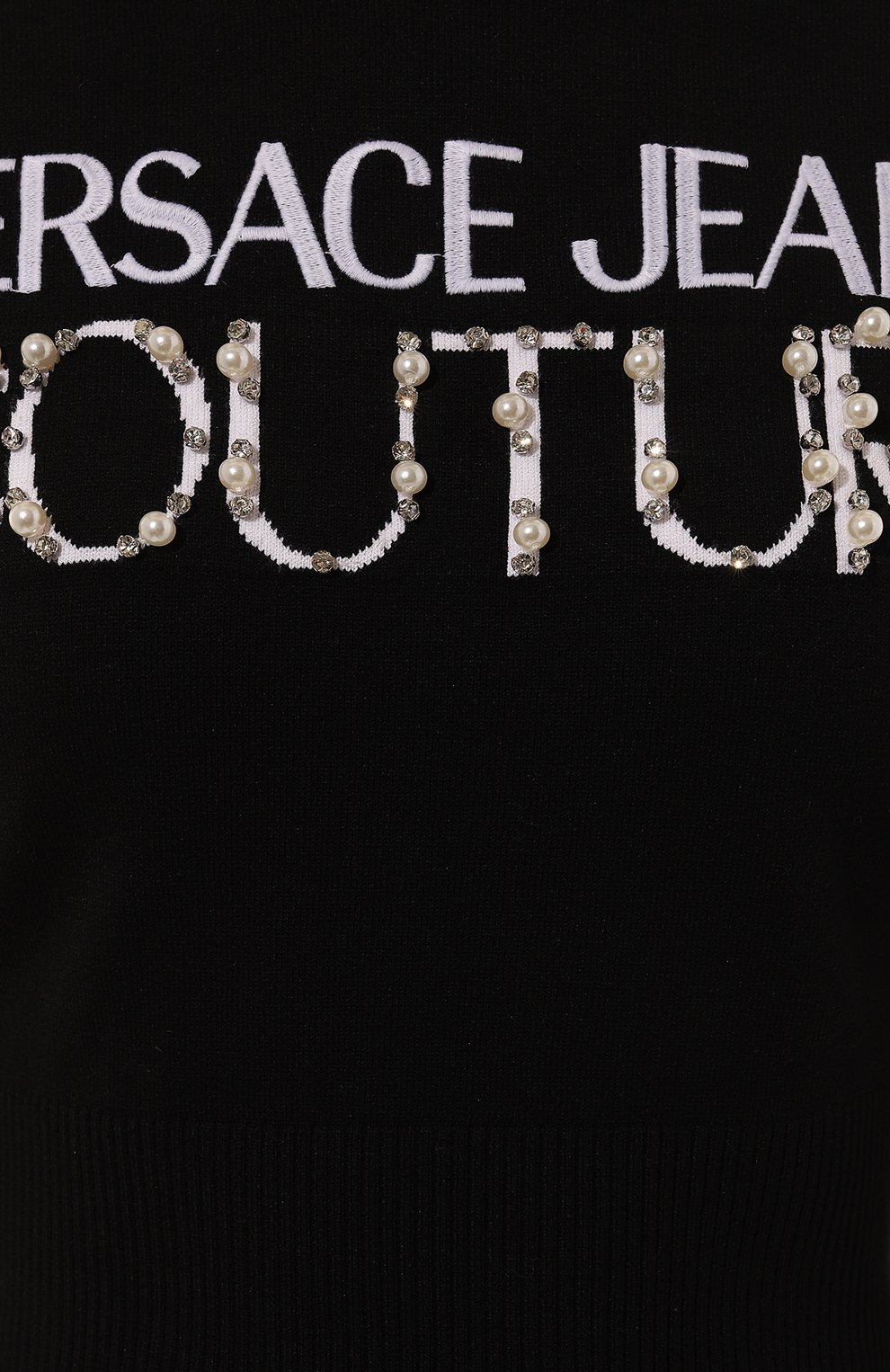 Хлопковый пуловер VERSACE JEANS COUTURE, арт. 77HA0M26/CMF16, фото 5