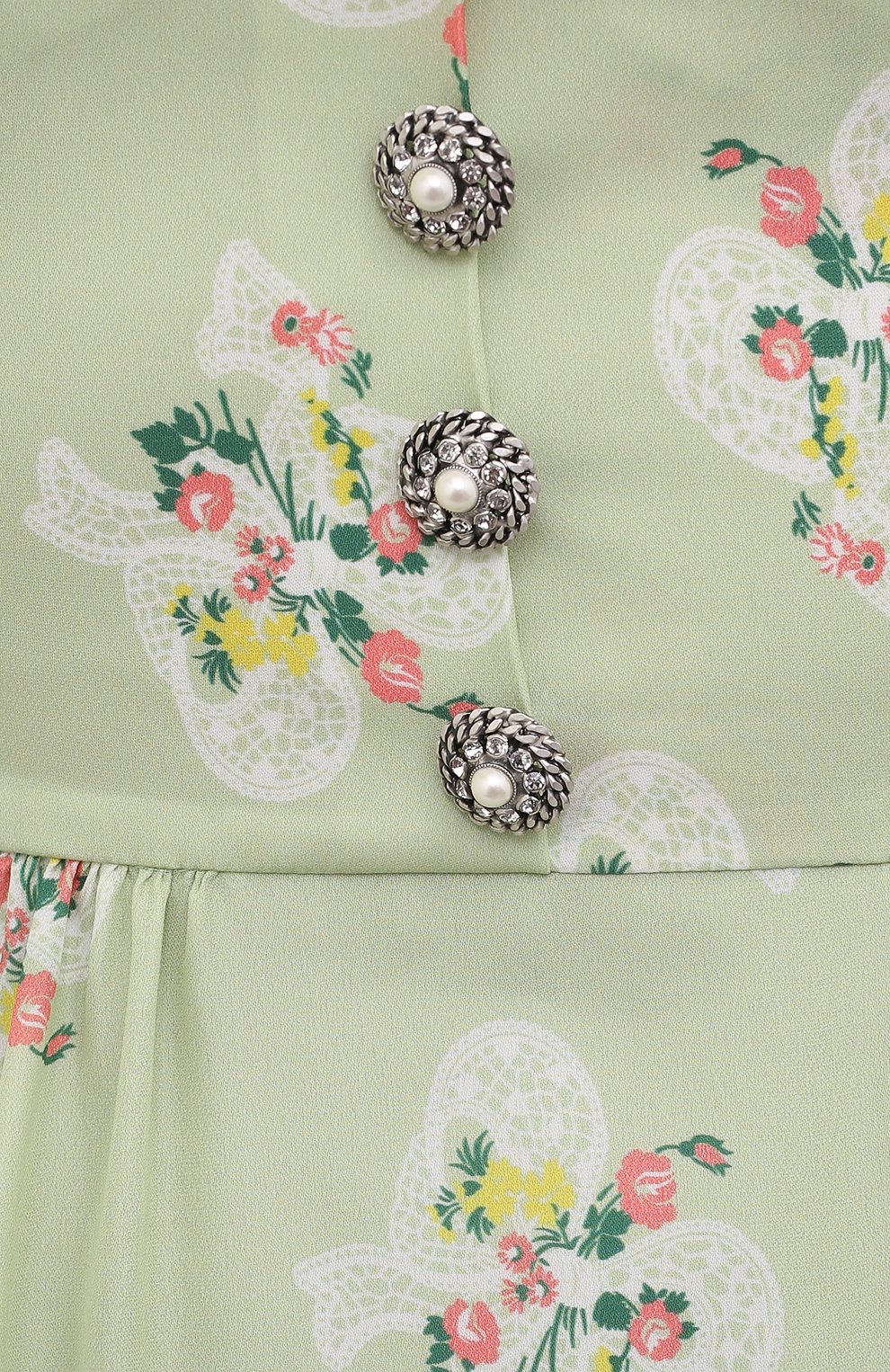 Шелковое платье ALESSANDRA RICH, арт. FAB2370-F3102, фото 5