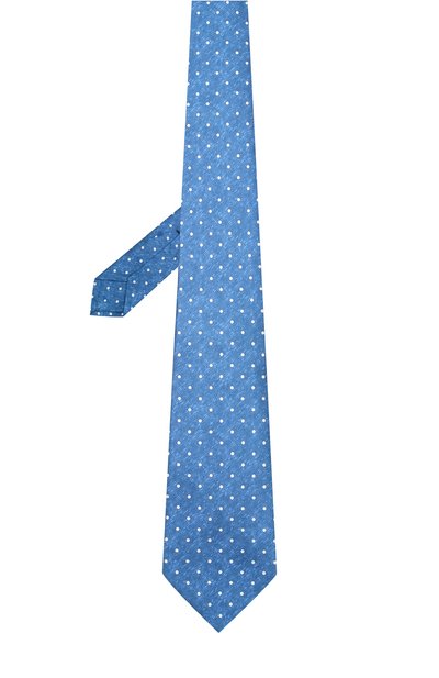 Шелковый галстук с узором KITON, арт. UCRVKAC09E3404000, фото 2