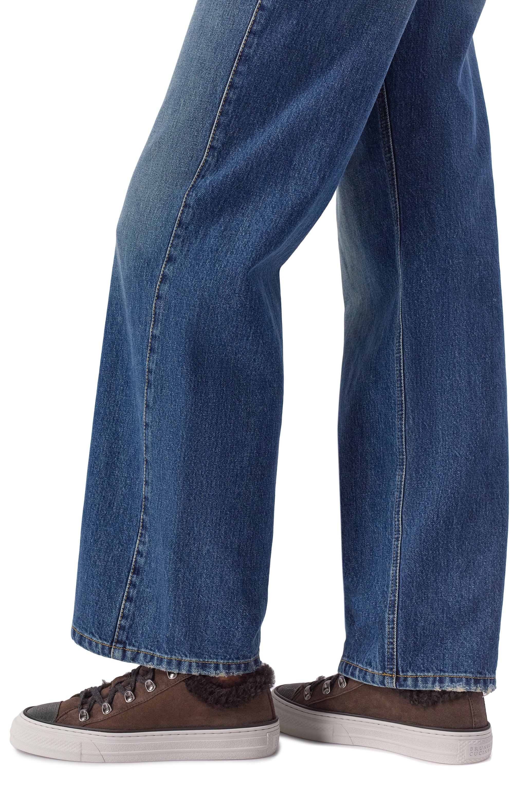 Замшевые кеды BRUNELLO CUCINELLI, арт. MZSFG3131, фото 2