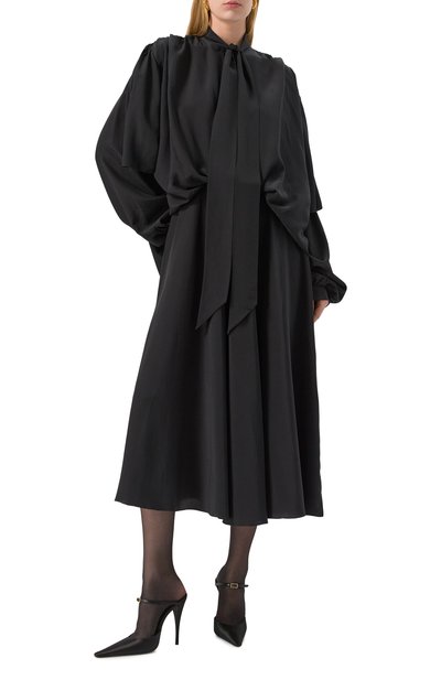 Шелковое платье BALENCIAGA, арт. 814150/TRN03, фото 3