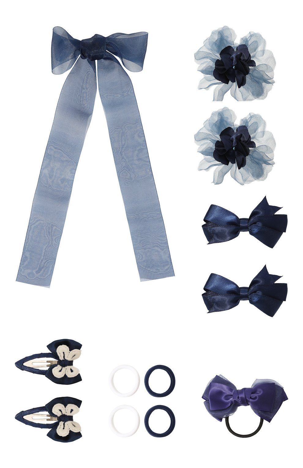 Набор из 12 предметов JUNEFEE синего цвета по цене 5300 руб., арт. 7499, фото 1 Набор из 12 предметов JUNEFEE, арт. 7499, фото 1