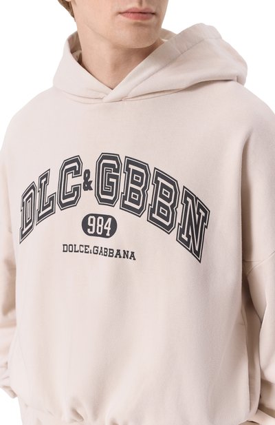 Хлопковое худи DOLCE & GABBANA, ар�т. G9BJGT/G7PL0, фото 5