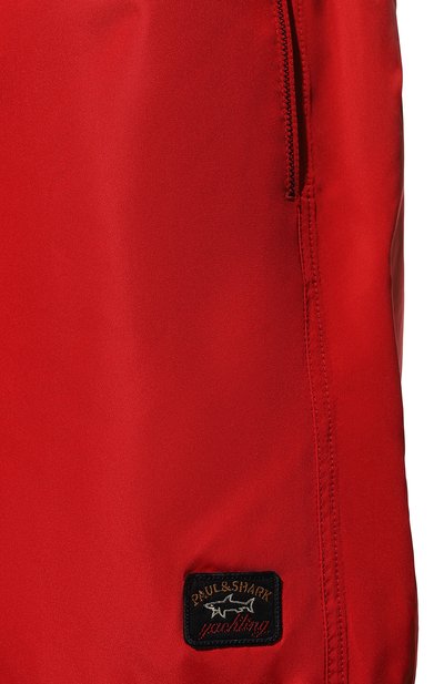 Плавки-шорты PAUL&SHARK красного цвета по цене 16700 руб., арт. C0P5001, фото 4 Плавки-шорты PAUL&SHARK, арт. C0P5001, фото 4