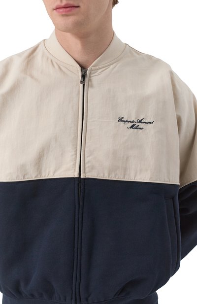 Комбинированная толстовка EMPORIO ARMANI, арт. EM001698/AF13713, фото 5