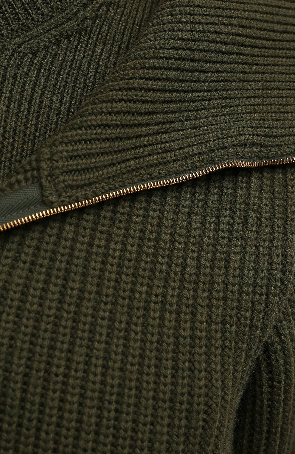 Шерстяной свитер JACQUEMUS хаки цвета по цене 78400 руб., арт. 213KN501-2200, фото 5 Шерстяной свитер JACQUEMUS, арт. 213KN501-2200, фото 5