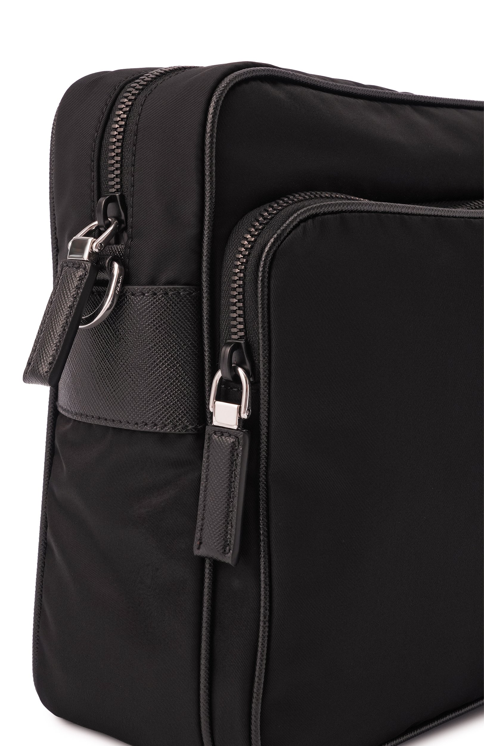 Сумка PRADA черного цвета по цене 295500 руб., арт. 2VH203V/0002DMH, фото 5 Сумка PRADA, арт. 2VH203V/0002DMH, фото 5