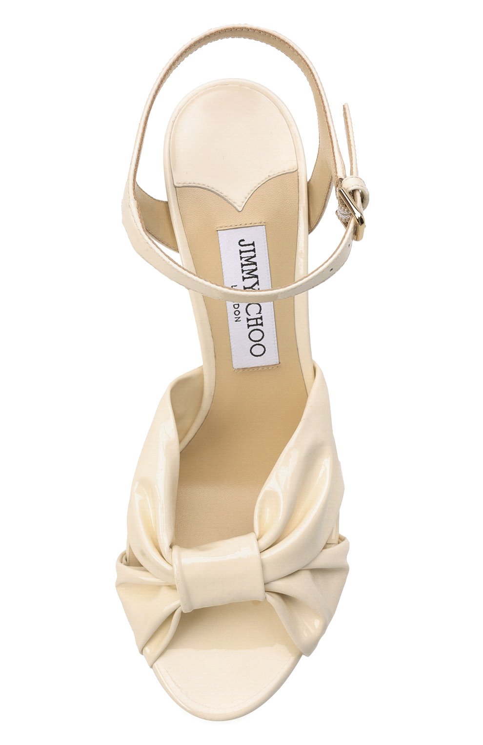 Кожаные босоножки helouise 120 JIMMY CHOO, арт. HEL0ISE 120/S0P, фото 6