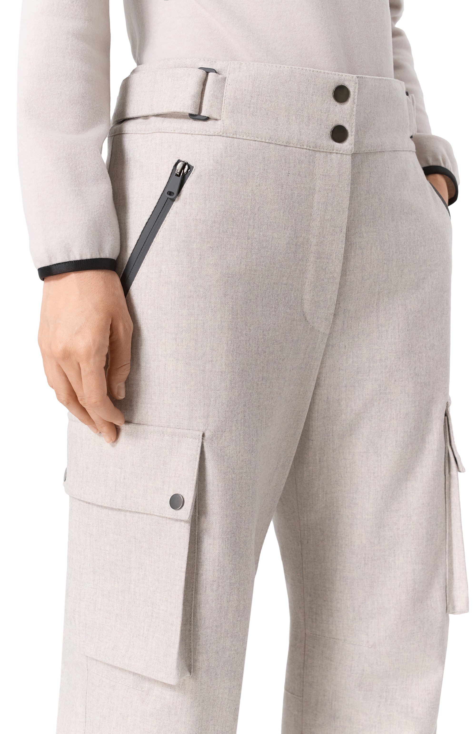 Шерстяные брюки BRUNELLO CUCINELLI, арт. MK38PP8793, фото 5