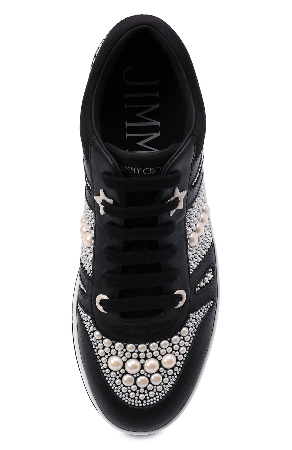 Комбинированные кеды hawaii JIMMY CHOO, арт. HAWAII/F/ZCY, фото 5