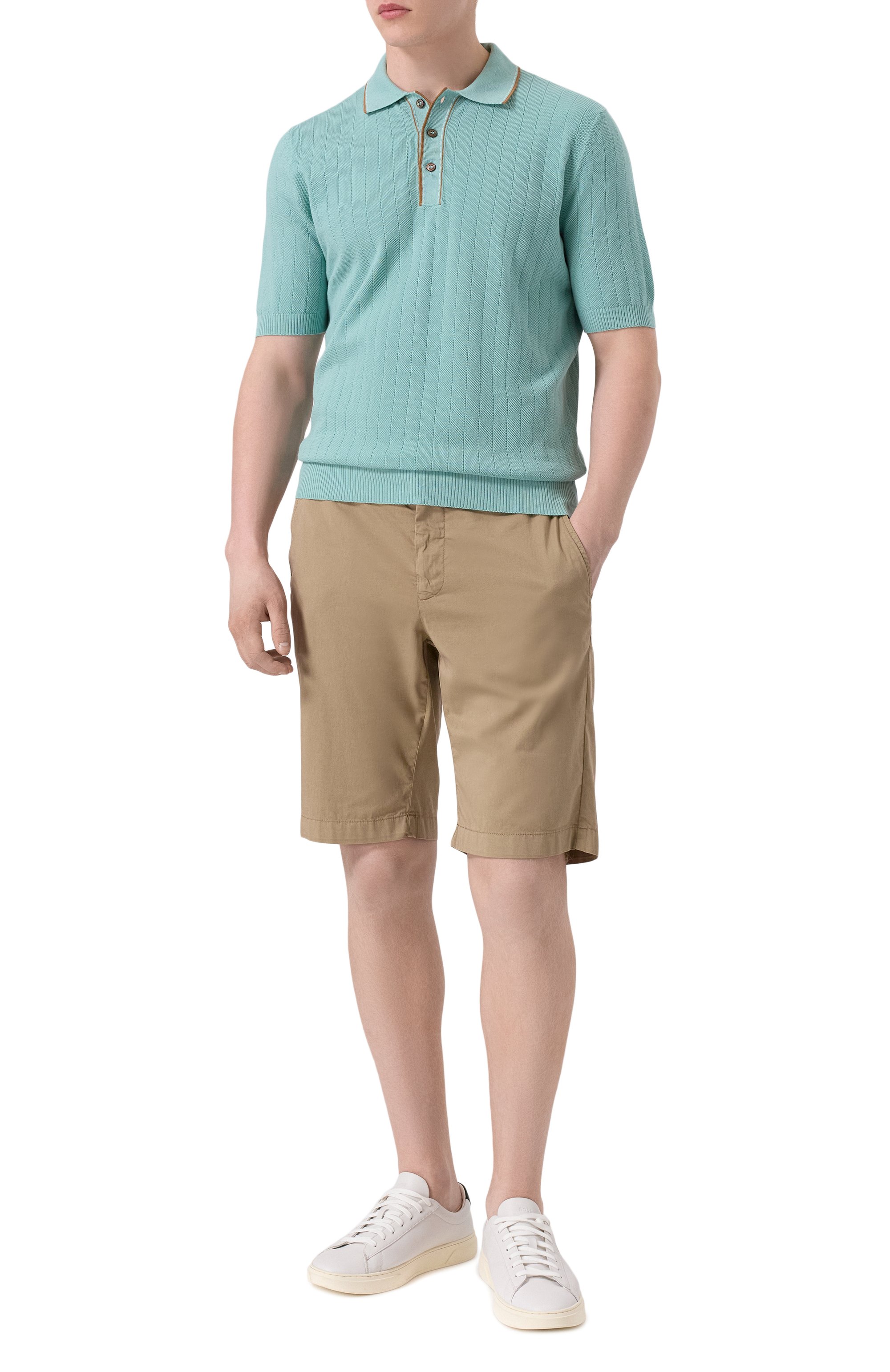 Хлопковое поло GRAN SASSO, арт. 57170/18047, фото 2