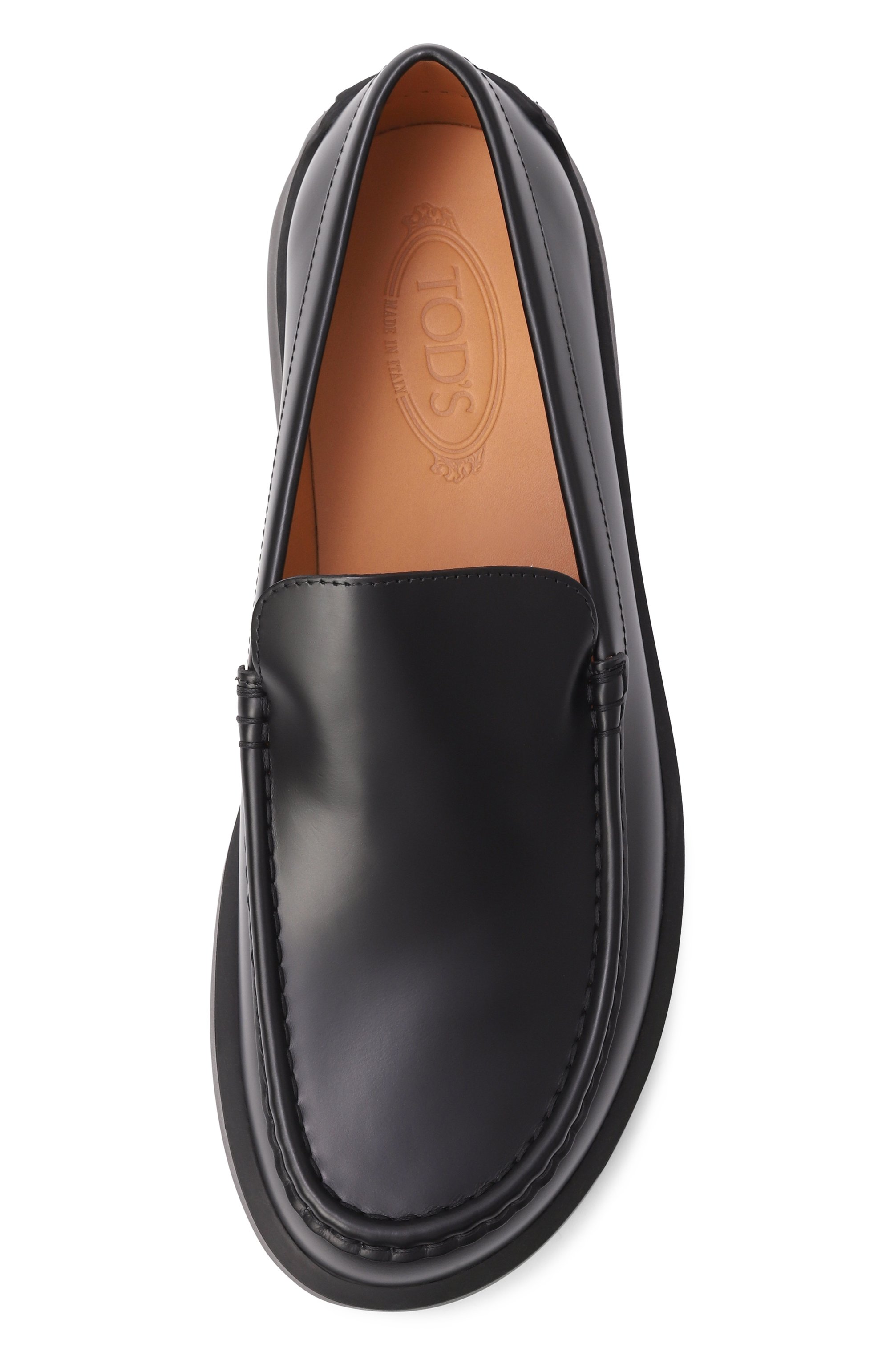 Кожаные лоферы TOD’S, арт. XXM83L0J080U1M, фото 6