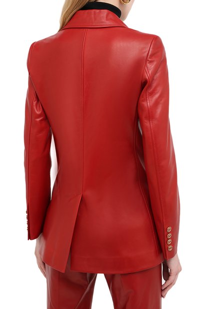 Кожаный жакет GUCCI, арт. 629201/XN336, фото 4