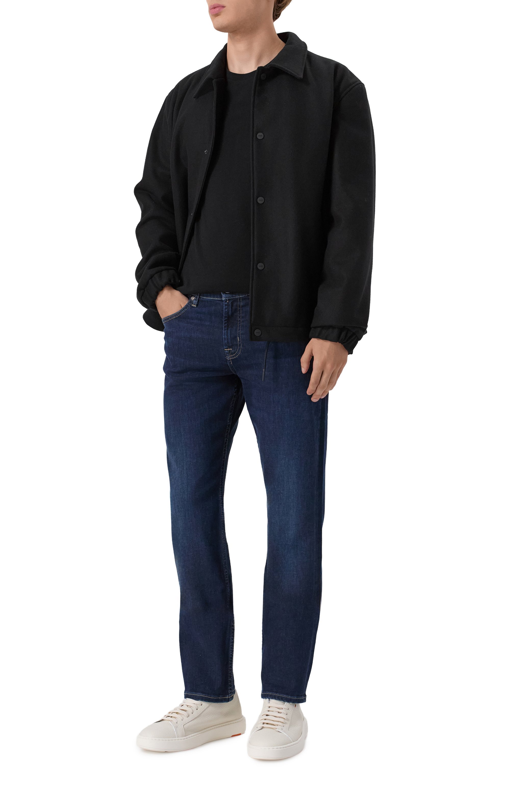 Футболка из хлопка и кашемира CAPOBIANCO, арт. 19M660.WS00., фото 2