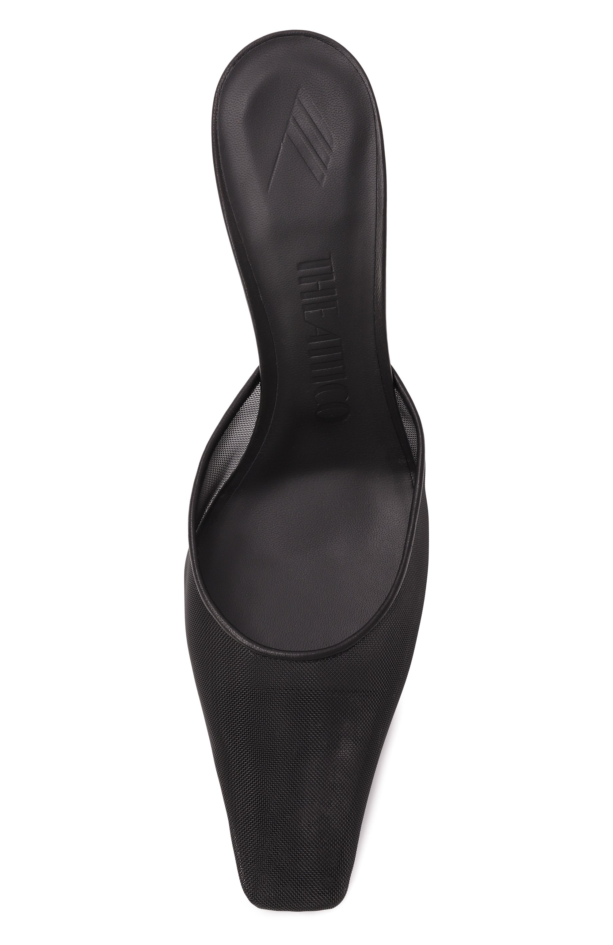 Текстильные мюли juno 75 THE ATTICO, арт. 250WSH00849/PAA082AA, фото 6