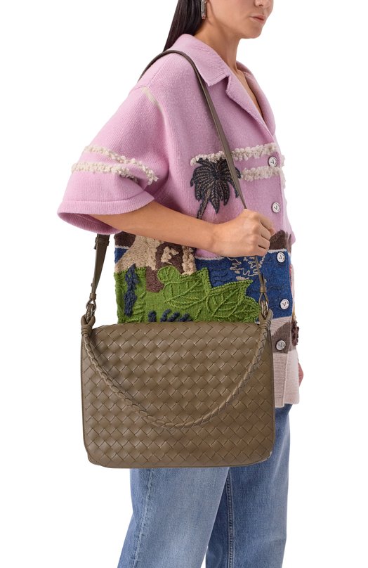 Сумка Swing Bottega Veneta 795074/V2HL1 Хаки  795074/V2HL1 Фото 2