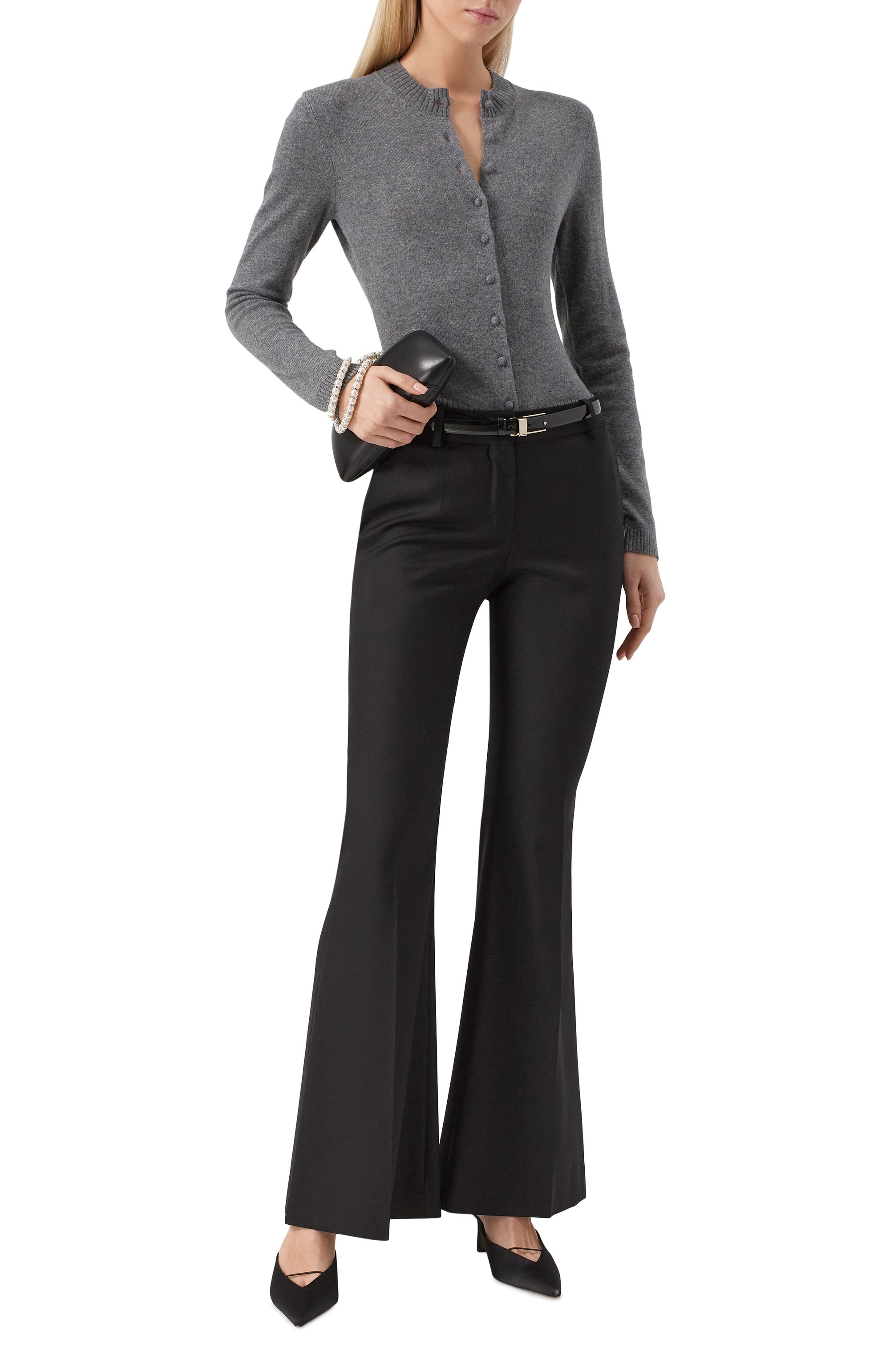 Кардиган из шерсти и кашемира ELLYME, арт. 00216, фото 2