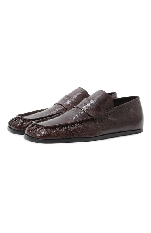 фото Кожаные лоферы jil sander