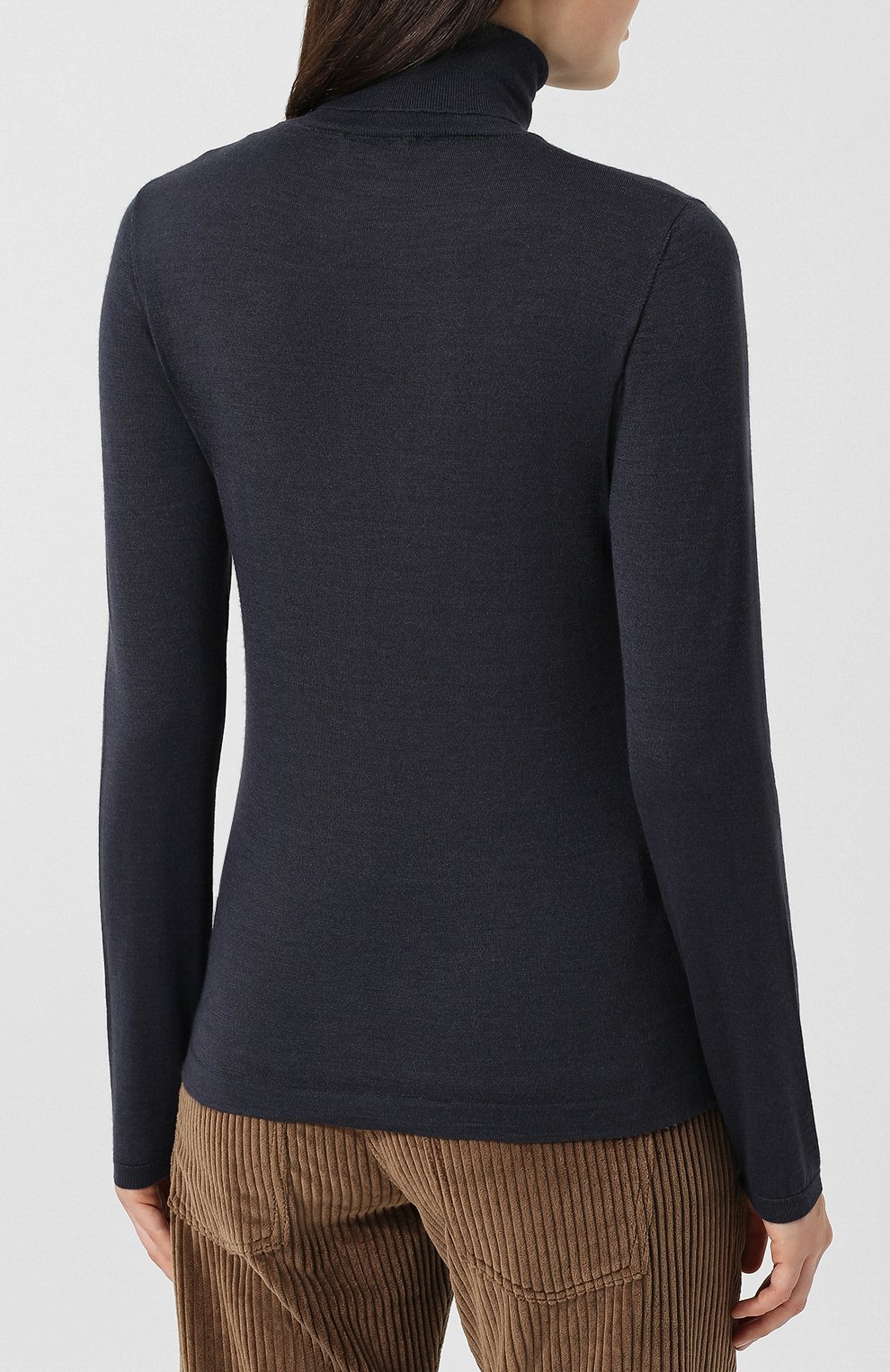 Водолазка из кашемира и шелка BRUNELLO CUCINELLI, арт. M13800063, фото 4