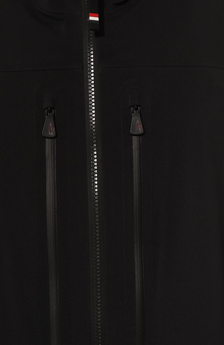 Мужская куртка fuyens MONCLER GRENOBLE черного цвета, арт. 1A000-13-595TJ | Фото 5 (Материал подклада: Синтетический материал; Длина (верхняя одежда): До середины бедра; Материал внешний: Синтетический материал; Рукава: Длинные; Кросс-КТ: Ветровки, другое; Стили: Кэжуэл)