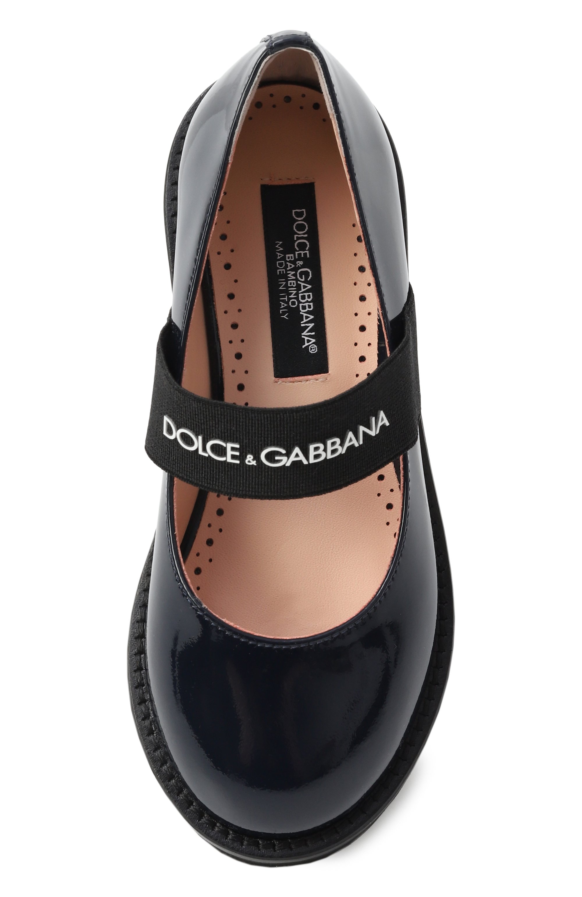 Кожаные туфли DOLCE & GABBANA, арт. D11333/A9135/27-36, фото 4