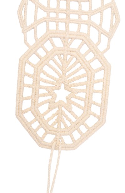 Хлопковый пояс LORENA ANTONIAZZI кремового цвета по цене 18450 руб., арт. R25270CT31A/9636, фото 3 Хлопковый пояс LORENA ANTONIAZZI, арт. R25270CT31A/9636, фото 3