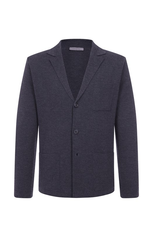 Шерстяной пиджак Corneliani 26M586-2625164 Серый 26M586-2625164