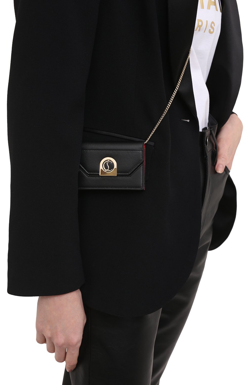 Сумка elisa chain CHRISTIAN LOUBOUTIN, арт. 1215122/ELISA CHAIN CH, фото 2